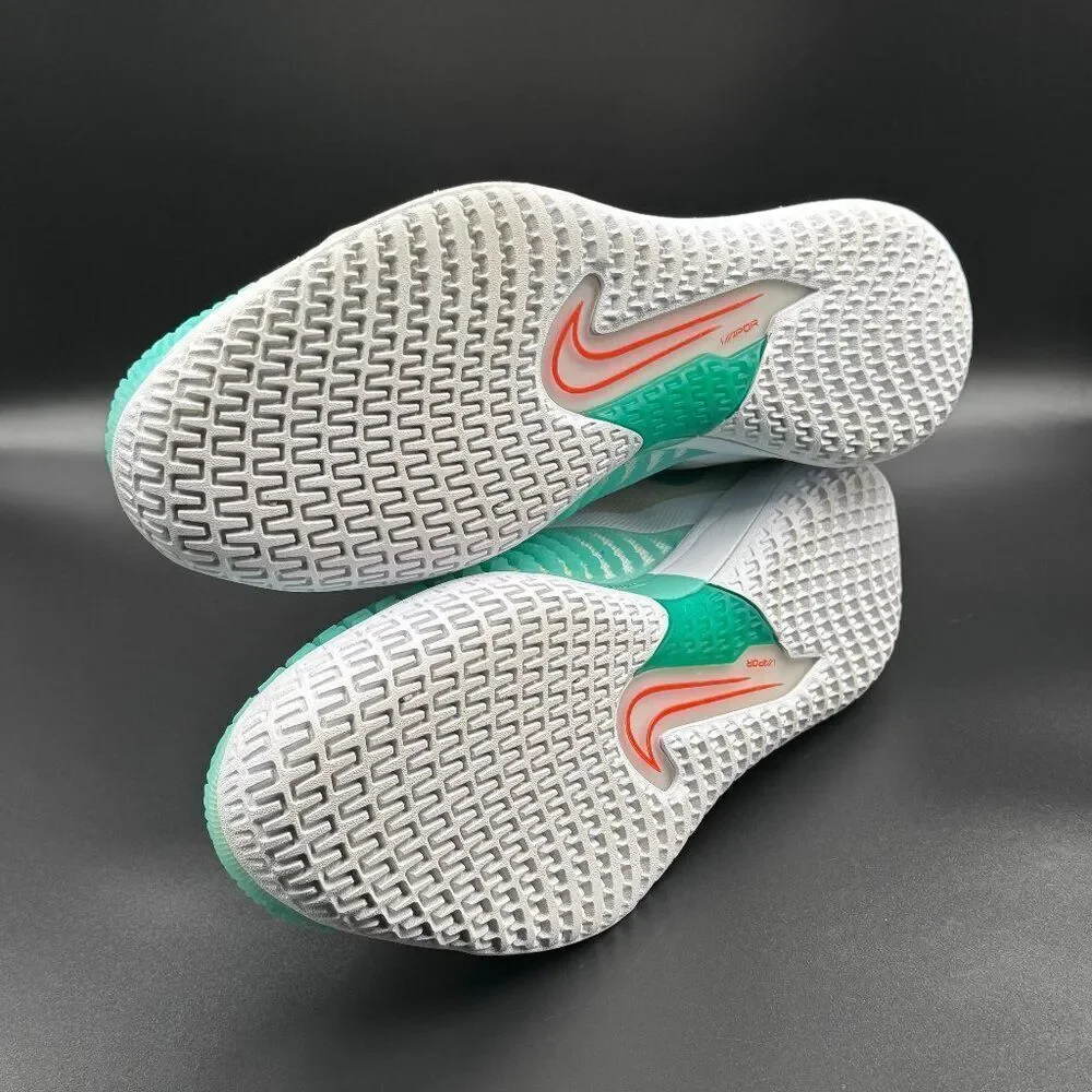 Nike Court React Vapor NXT 'White Washed Teal Red'